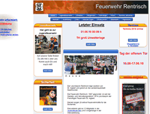 Tablet Screenshot of feuerwehr-rentrisch.de